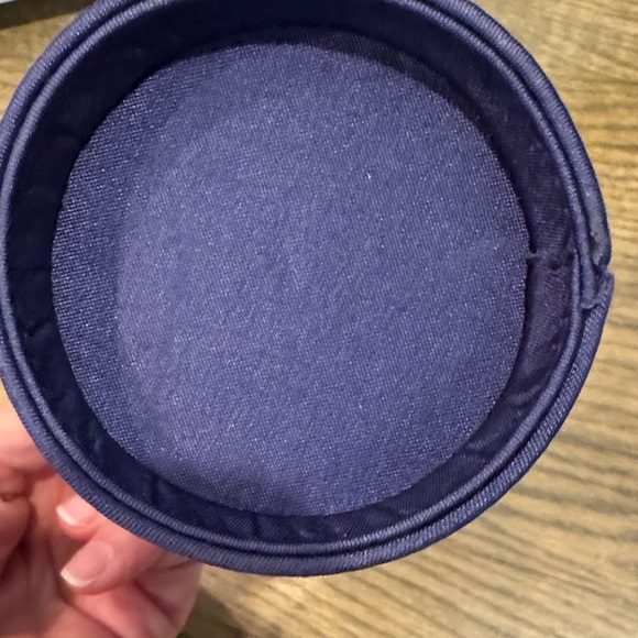 Lulu Guinness Navy Floral Wristlet - Picture 9 of 11